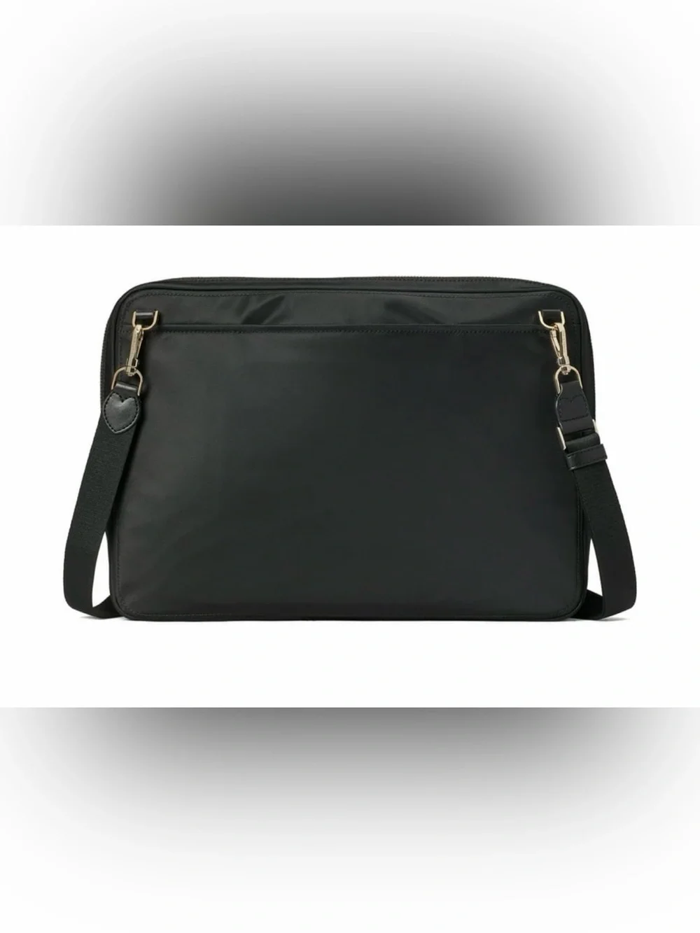 Kate Spade New York Women's Chelsea Nylon Laptop Messenger Handbag (Black NWOT